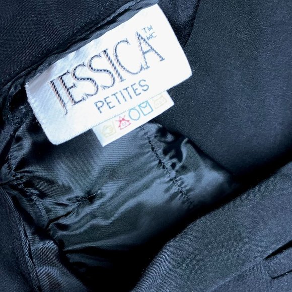 2/$20 - VINTAGE 90s-Y2K High Rise Black Dress Pants - Picture 4 of 5